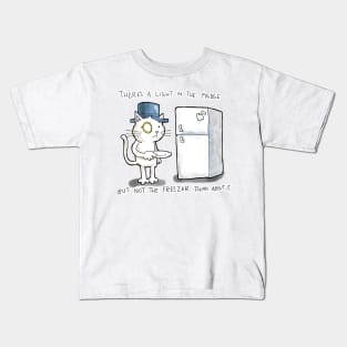 Dapper Cat - Fridge light Kids T-Shirt